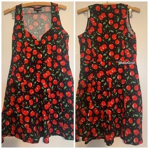 Rockabilly cherry dress